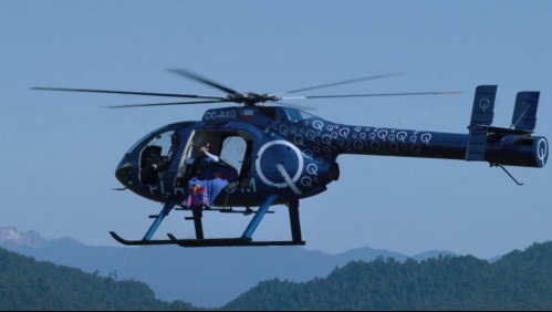 Empresa aclara por qué uno de sus helicópteros estaba en polémica fiesta en Lago Villarrica