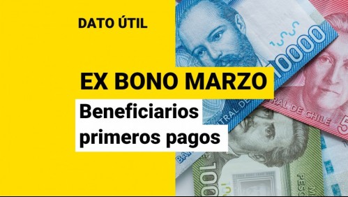 Pagos del ex Bono Marzo empiezan en pocos días: ¿Quiénes reciben el dinero?