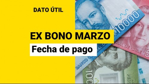 Ex Bono Marzo: ¿Cuál es la fecha de pago y qué monto recibiré?
