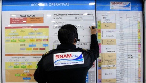 SHOA descarta tsunami en Chile tras temblor 4.8 en la zona norte del país