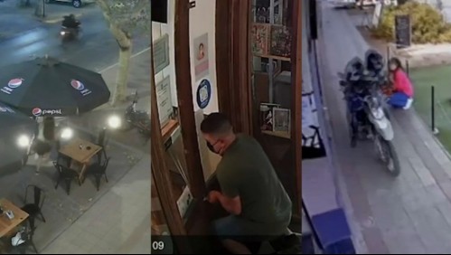 Videos registran constantes robos con sorpresa a transeúntes y locales comerciales en el sector de Barrio Italia