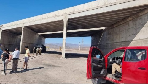 Camionero es asesinado en Antofagasta: hay dos detenidos acusados de lanzarlo desde un paso sobre nivel