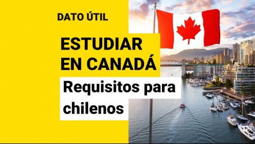Canadá busca chilenos para estudiar y trabajar: Así puedes conocer los requisitos