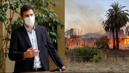 Diputado Paulsen tras quema de su casa: 'Nunca nos quitarán las ganas de trabajar y de levantarnos día a día'