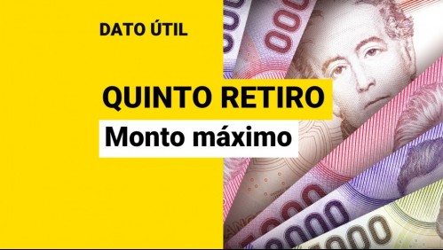 Quinto retiro del 10%: ¿Cuál es el monto máximo que podrías sacar de la AFP?