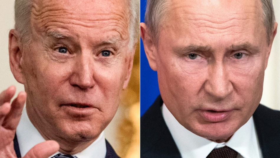 Biden y Putin mantuvieron una conversación telefónica en medio de tensiones entre Rusia y Ucrania