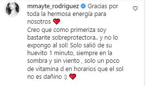 Comentario de Mayte Rodríguez