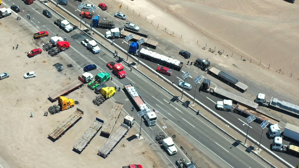 camioneros bloqueos antofagasta