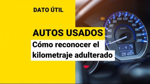 ¿Comprarás un auto usado? Así puedes saber si el kilometraje fue adulterado