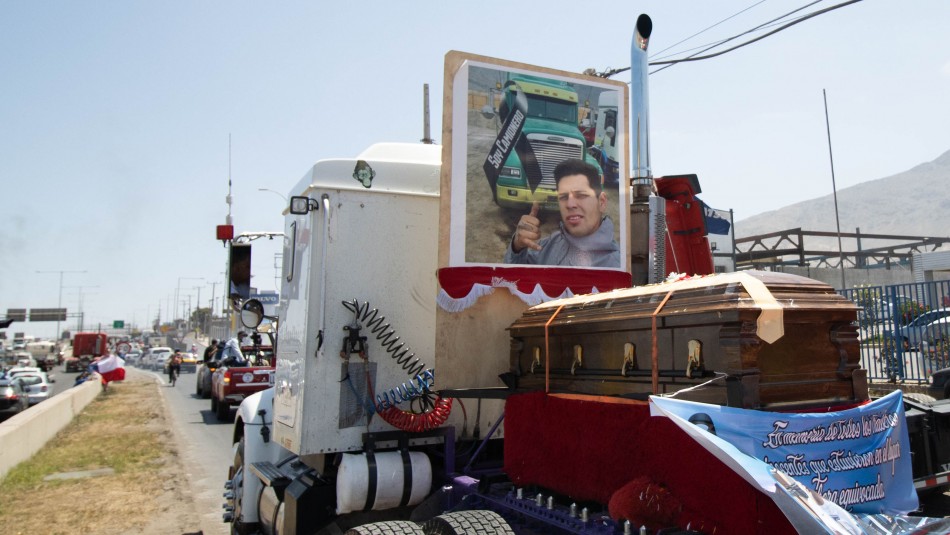 funerales byron castillo camionero asesinado antofagasta