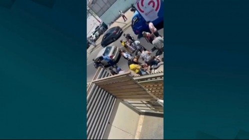 Detención ciudadana: dos sujetos son golpeados tras robar una cadena a una mujer mediante el lanzazo