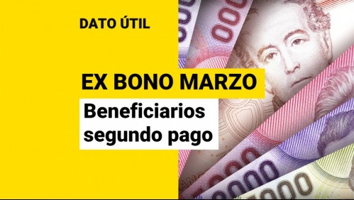 Ex Bono Marzo: ¿Quiénes reciben el segundo pago del beneficio?