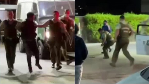 Hombre intentó estrangular a un carabinero durante un control policial en Viña del Mar