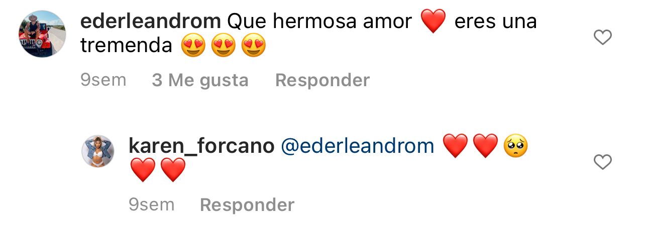 Comentarios de Leandro y Karen