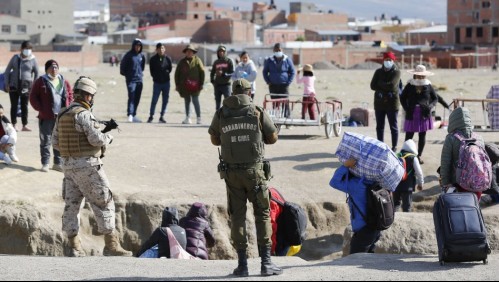 Carabineros informa que más de 400 migrantes han sido reconducidos tras ingresar por pasos irregulares