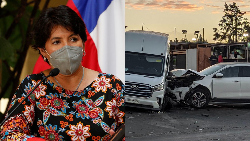 Senadora Yasna Provoste protagoniza accidente de tránsito en Vallenar: 