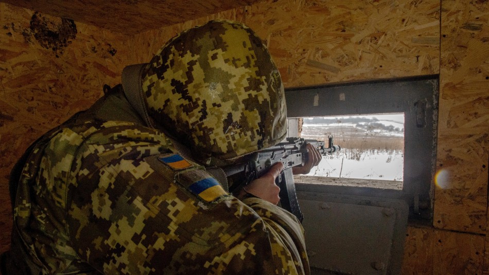 Se registran bombardeos en zona controlada por las fuerzas gubernamentales de Ucrania