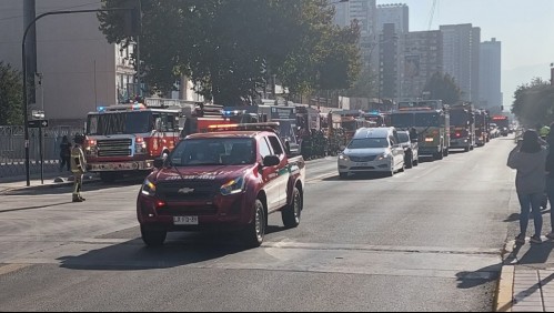 Joven bombera muere luego de varios días en riesgo vital tras quedar herida en acto de servicio