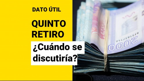 Quinto retiro del 10%: ¿Cuándo podría volver la discusión en el Congreso?