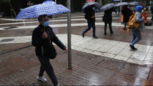 Lluvia en Santiago: pronostican posibilidad de precipitaciones en comunas del sector oriente de la RM
