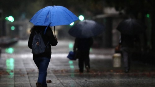 Lluvia en Santiago: Estas son las comunas bajo Alerta Temprana Preventiva por precipitaciones y tormentas eléctricas