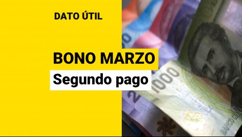 Ex Bono Marzo: ¿Cuándo se entrega el segundo pago y quiénes lo reciben?