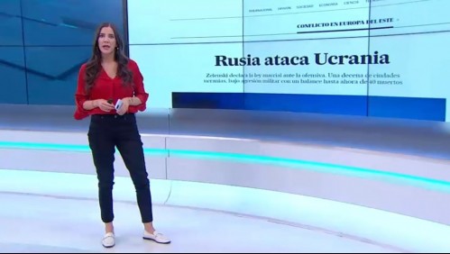 Revisa cómo reaccionó la prensa internacional ante el ataque de Rusia a Ucrania