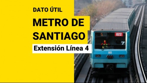 Extensión Línea 4 del Metro: ¿Dónde estarán las nuevas estaciones?