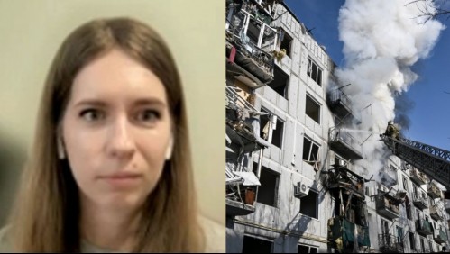 Ciudadana ucraniana tras ataque de Rusia: 'Mis amigos se quedaron y salieron a buscar armas'