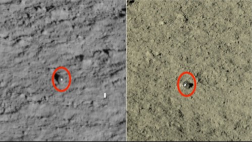 'Perlas lunares': Rover chino obtuvo extrañas imágenes de cristales brillantes en la superficie de la Luna