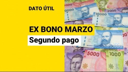 Ex Bono Marzo: Revisa si puedes cobrar el segundo pago y cuándo lo recibirás