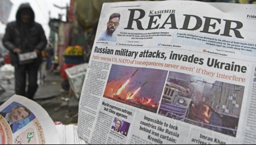 Rusia ordena a medios evitar las palabras 'invasión' y 'declaración de guerra' en noticias sobre ataque a Ucrania