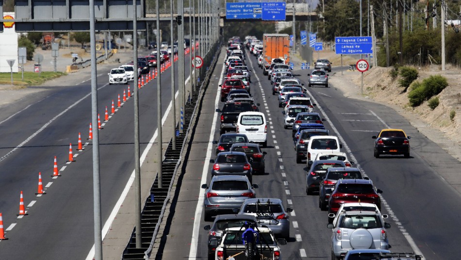 Último fin de semana de vacaciones: Se espera que 350 mil vehículos retornen a la capital