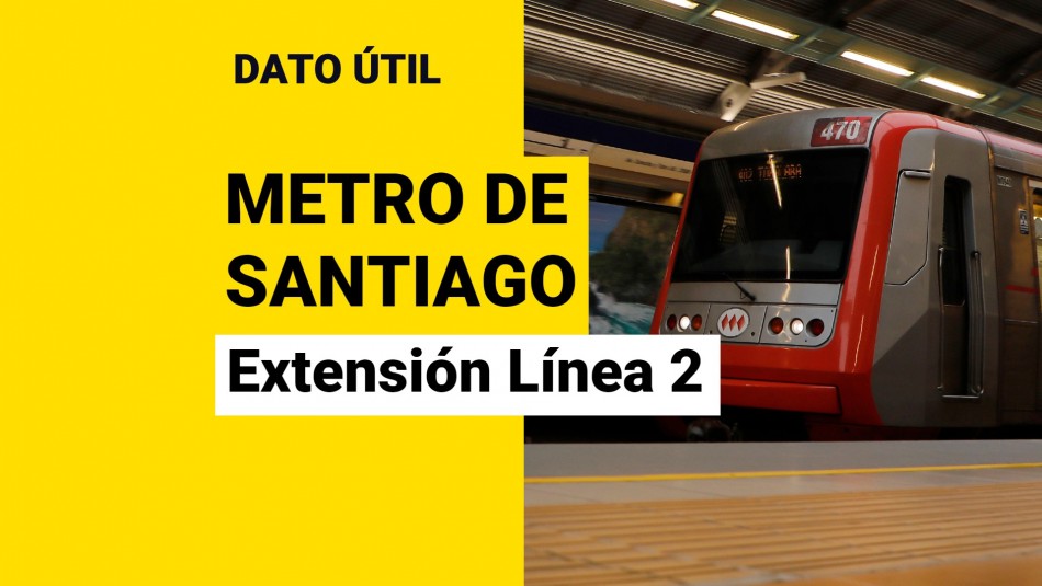 metro de santiago extension linea 2
