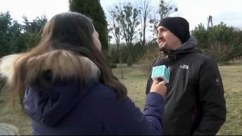 'Me puse a llorar porque no tenía idea qué hacer': Chileno relata su escape de Ucrania junto a sus tres hijos y esposa