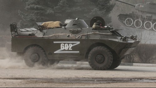 Conflicto Ucrania-Rusia: ¿Qué significa la 'Z' que llevan los tanques?