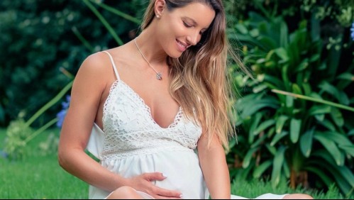 'A esta hora empieza la fiesta': Lucila Vit comparte impresionante video de su bebé moviéndose en su vientre