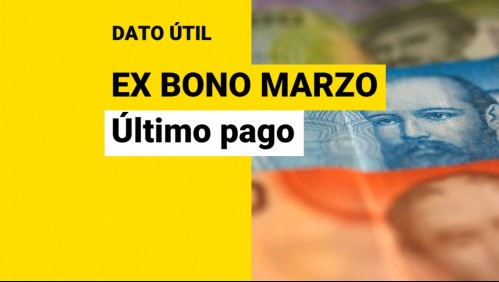 Ex Bono Marzo: ¿Cuál es el monto que recibirán los beneficiarios del último pago?