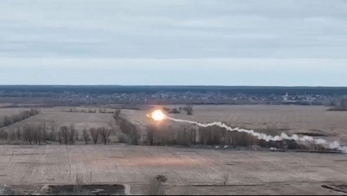 Video muestra cómo las fuerzas ucranianas derriban a un helicóptero ruso