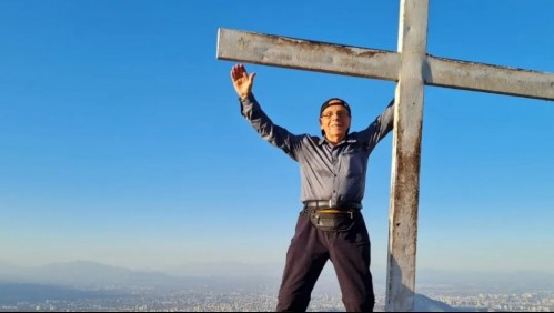 'Bisabuelo montañista' lleva 6 décadas subiendo cerros: Celebrará sus 82 años en cumbre de más de 4 mil metros