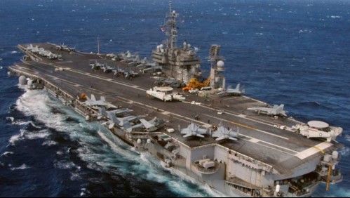 ¿Por qué hay un portaaviones estadounidense en las costas de Chile?