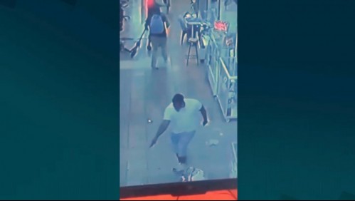 Video registra baleo y asesinato de un hombre en zona de locales comerciales del Barrio Franklin