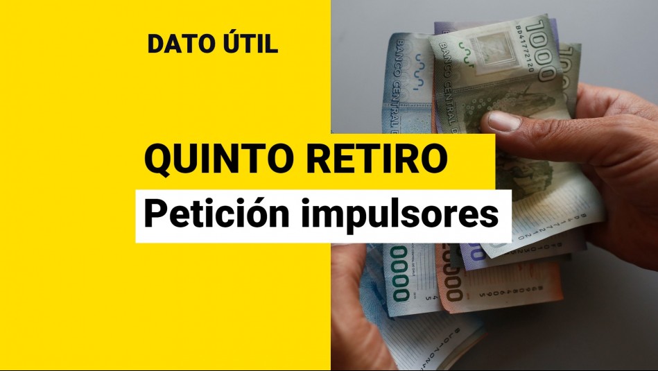 Quinto retiro del 10% de las AFP: ¿Qué están pidiendo los impulsores del proyecto? Quinto retiro del 10% de las AFP: ¿Qué están pidiendo los impulsores del proyecto?