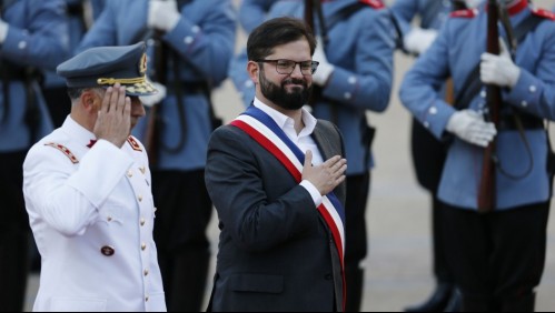 Presidente Boric realiza un homenaje a Salvador Allende en La Moneda