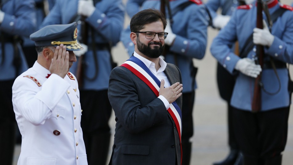 Presidente Boric realiza un homenaje a Salvador Allende en La Moneda Presidente Boric realiza un homenaje a Salvador Allende en La Moneda