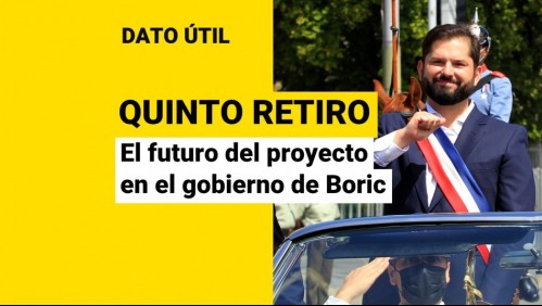 Quinto retiro del 10%: Esto pasaría con el proyecto en el Gobierno de Gabriel Boric