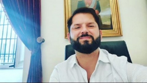 'Daré lo mejor de mí para estar a la altura': Presidente Boric publica primera fotografía en su nueva oficina