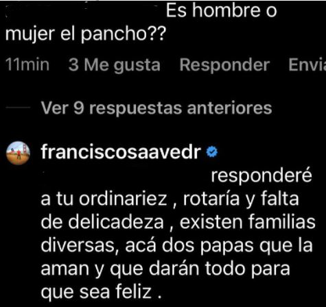 Comentarios de Pancho Saavedra