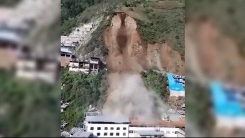 'Ay, Dios mío... sálganse': El dramático relato de mujer que presenció el deslizamiento de tierra en Perú