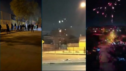 Ráfagas de disparos y fuegos artificiales en segunda noche de velorio de alto riesgo